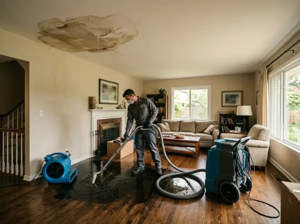 attic-pipe-burst-ceiling-drip-008 — frequently asked questions, Water Damage Restoration & Carpet Care in Ivanhoe, CA